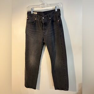 Vintage Black Straight 90s Jeans